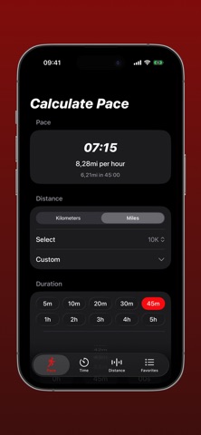 Pacer - Running Calculator Screenshot 1 of 5