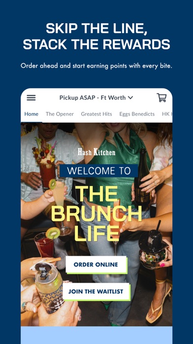 Hash Kitchen iPhone screenshot 1 - Food & Drink app