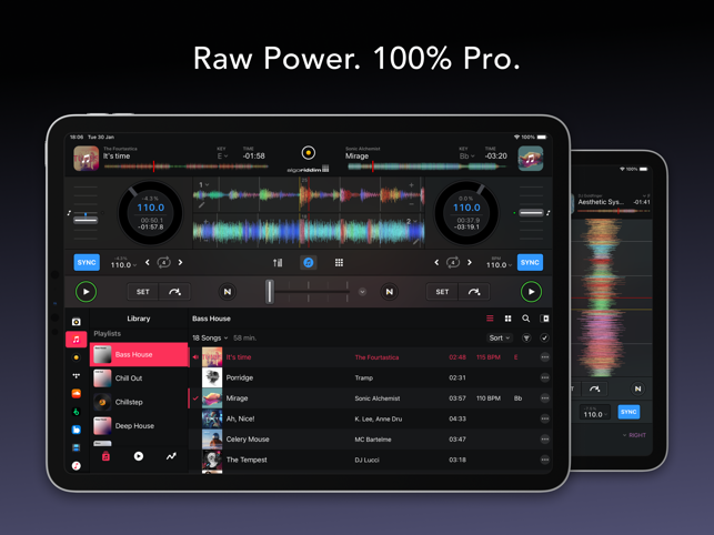 ‎djay - DJ App & AI Mixer Screenshot