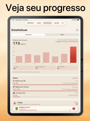 Folio - Tracker de Livros iPad screenshot 3