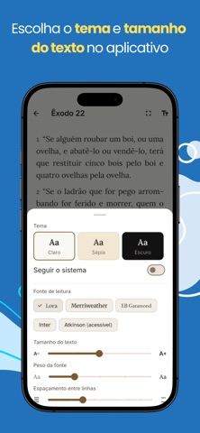 Bíblia Sagrada Estudos e Áudio screenshot