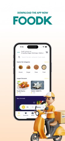 Foodk customer Screenshot 2 of 6