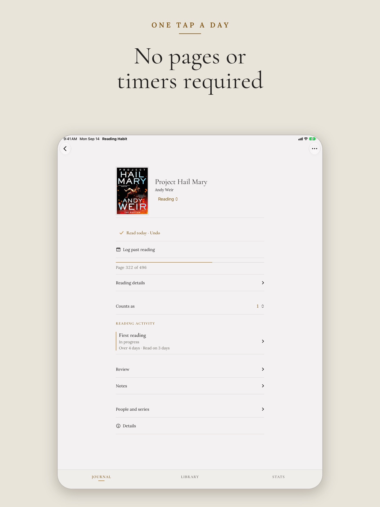 Screenshot 7 of Reading Habit - Book Tracker