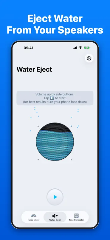 Clear Wave - Water Eject App screenshot 1 of 3