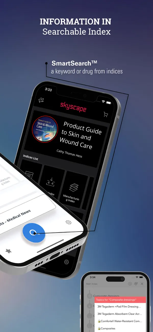 Screenshot #2 pour Product Guide Skin Wound Care