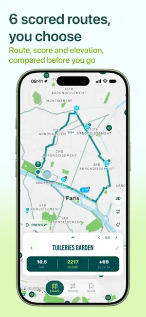 RunninParis - Running Routes screenshot 3