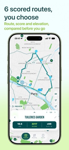 RunninParis - Running Routes Screenshot 3 of 10