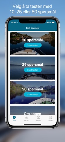 Båtførerprøven - Bestå prøven App Store preview screenshot 1