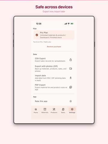 MakerNote iPad screenshot