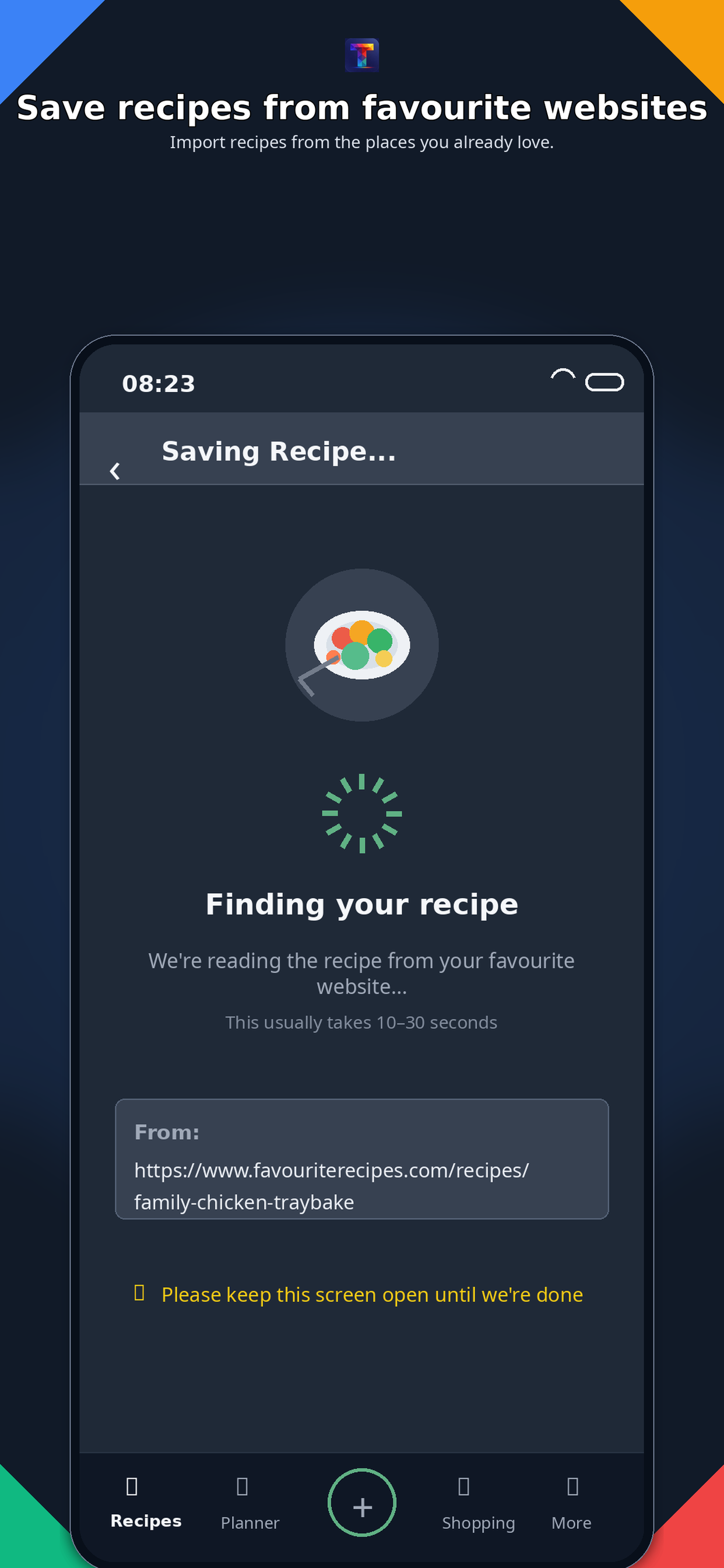 Tastina: Family Recipe Manager screenshot 3