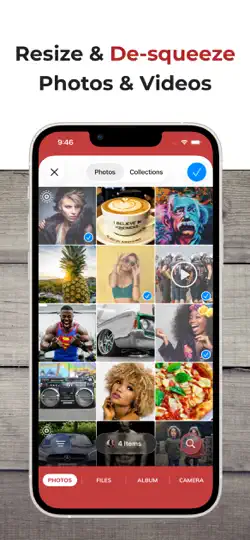 Captura de pantalla de Desqueeze: Tamaño Del Lote en iPhone 1