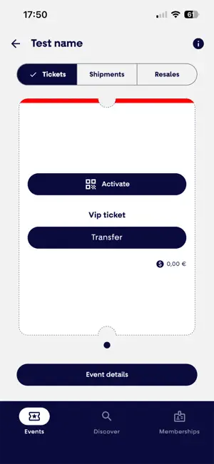 OARO Tickets screenshot 2
