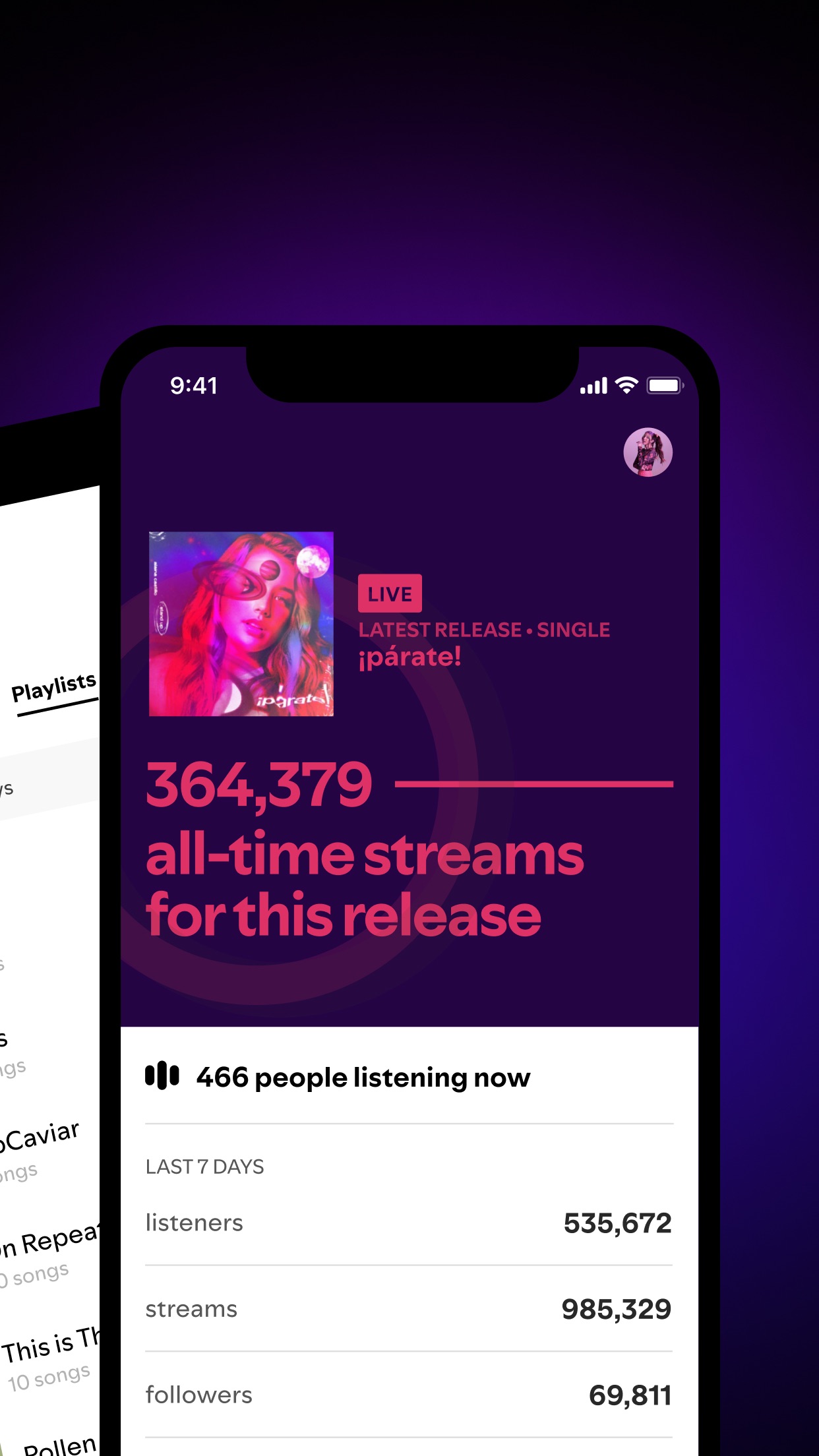 Spotify for Artists screenshot 3