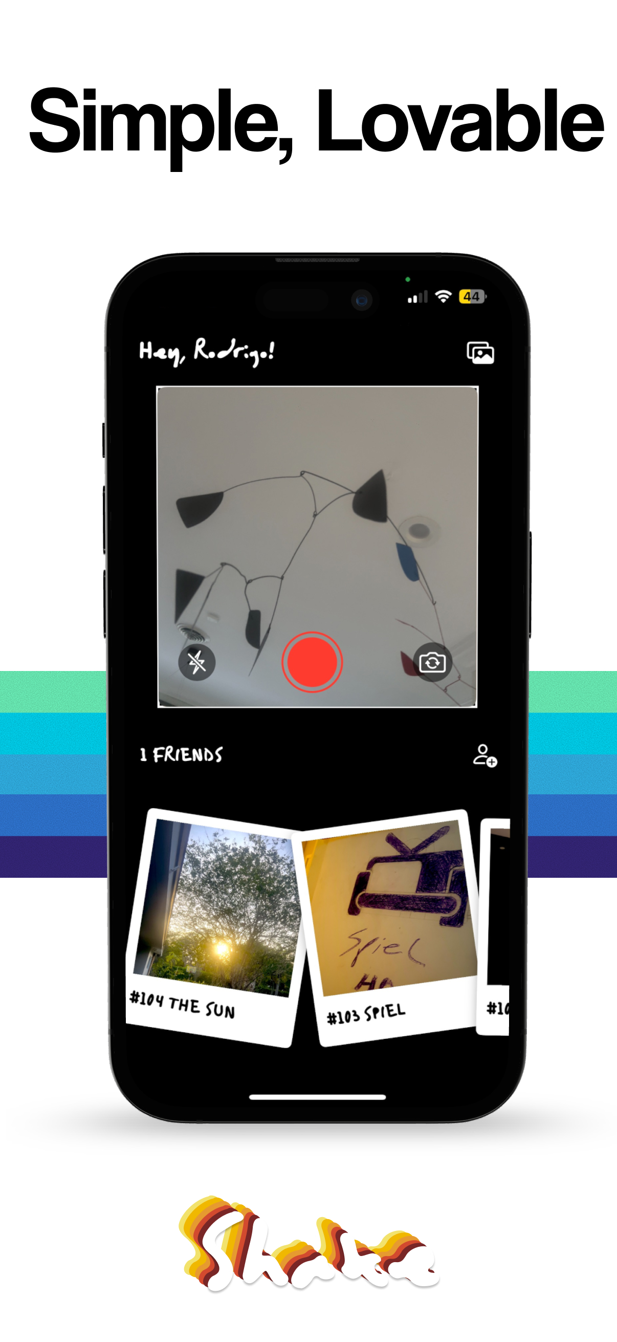 Shake Photo Widget