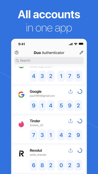 2FA Authenticator • Auth App+ Screenshot