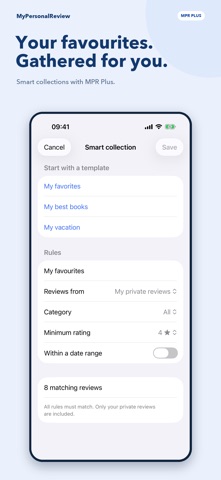 MyPersonalReview Screenshot 6 of 8
