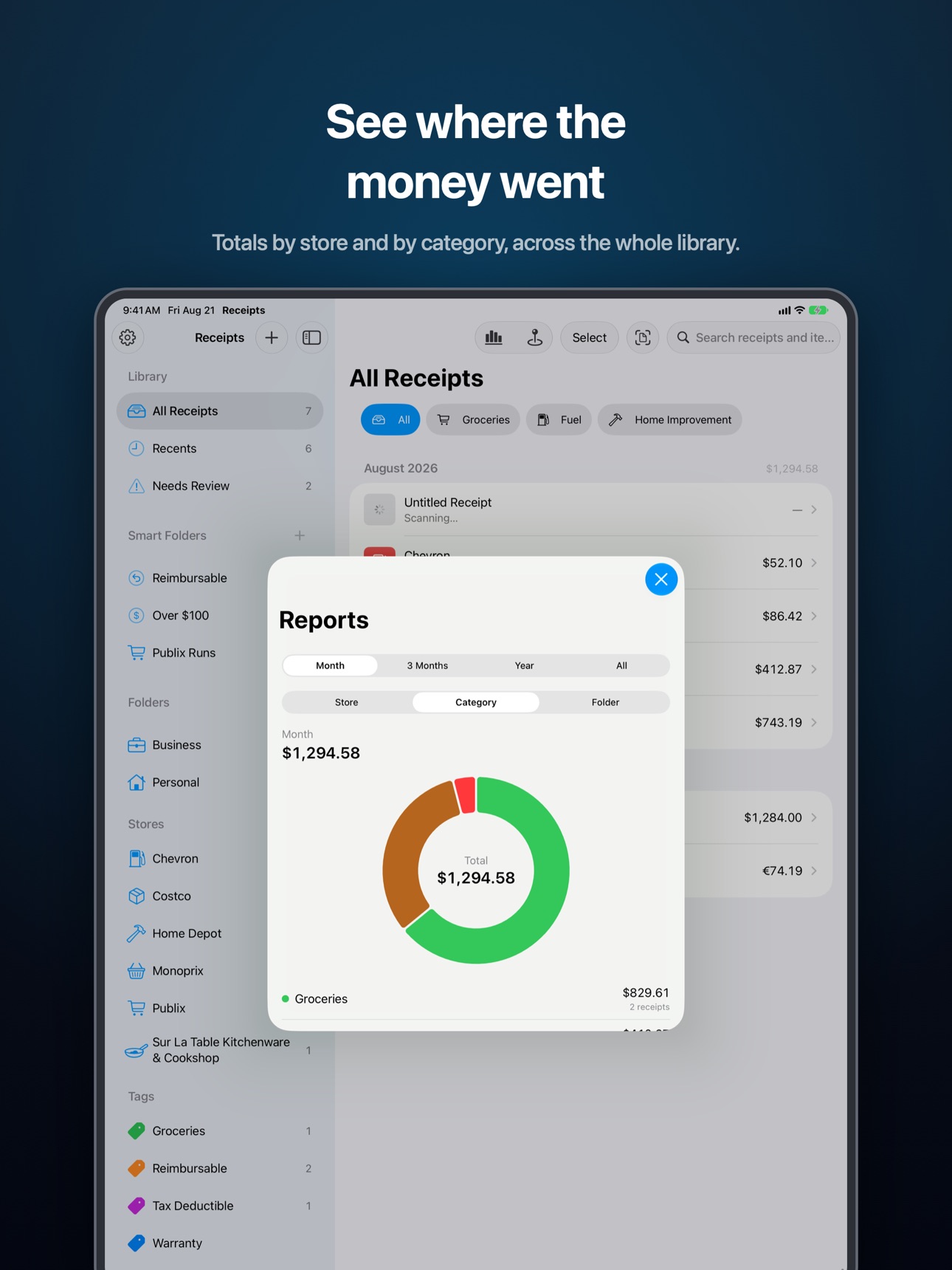 Screenshot 11 of Receipts - Scanner & Organizer