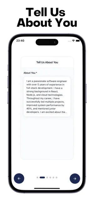 Cover Letter Creator – AI screenshot 3