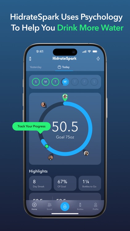HidrateSpark Water Tracker