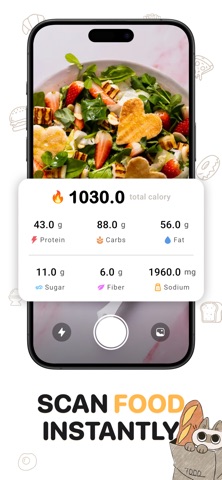 Bitey: AI Calorie Tracker iPhone screenshot
