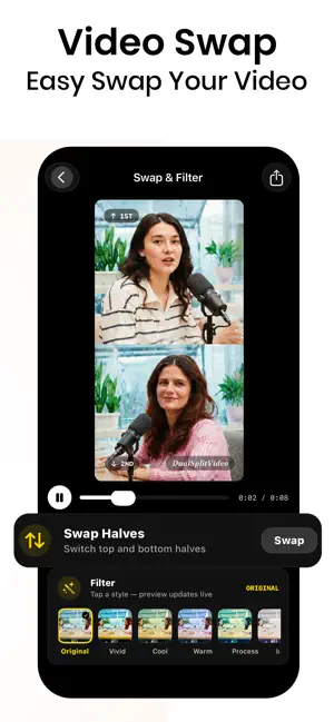 Record Reaction & Split Video screenshot 4