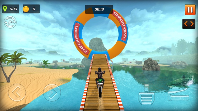 Water Surfer Bike Racing Game screenshot-8