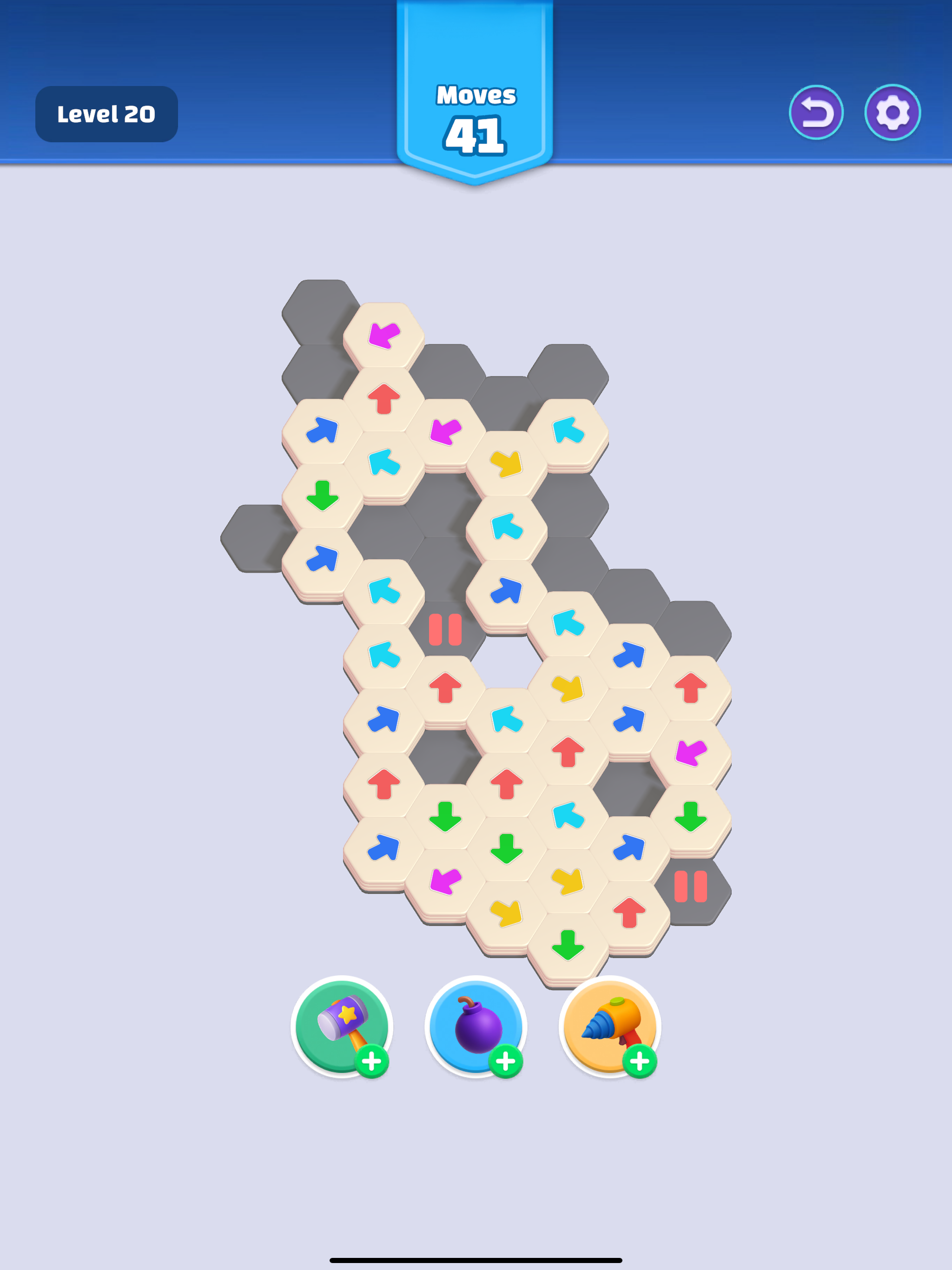 Hexa Block Away: Melody Puzzle