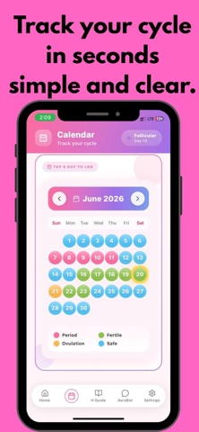 Aurelle Period Tracker Screenshot 2 of 10