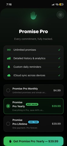 Promise: Accountability Screenshot 1 of 6