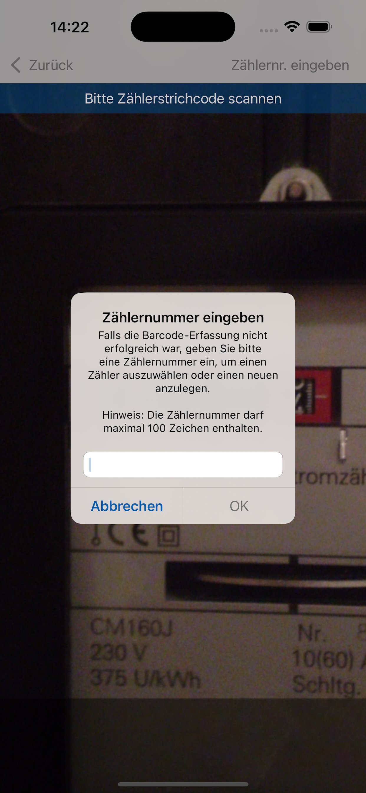 ZUSAMME FIX-Ablesen