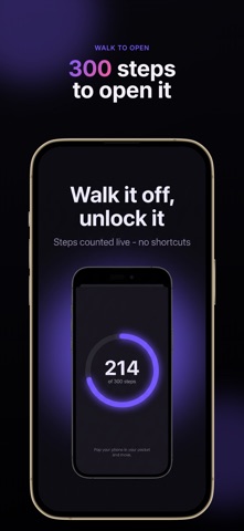Walkaway: Screen Time Blocker iPhone screenshot