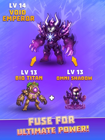Elemental Merge : Monster Game iPad screenshot