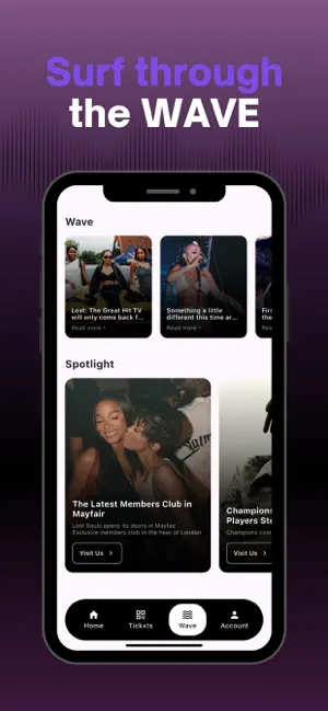 Tickxts iPhone screenshot 5