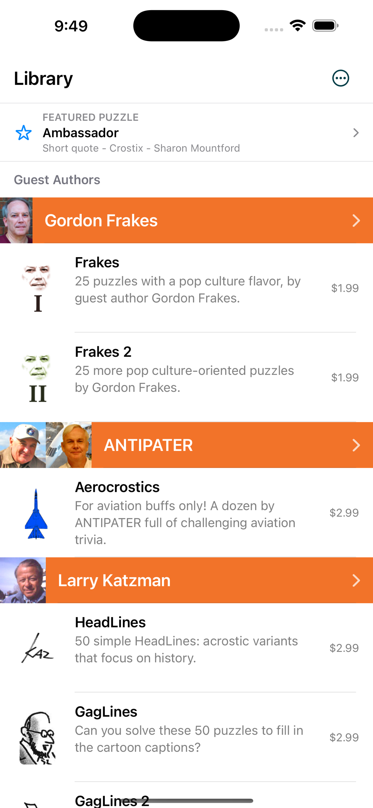 Crostix screenshot 2