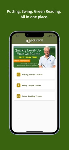 Scratch Golf Academy - Trainer Screenshot 1 of 3