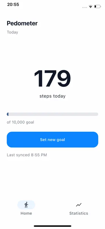 Pedometer Step Counter No Ads screenshot 1 of 3