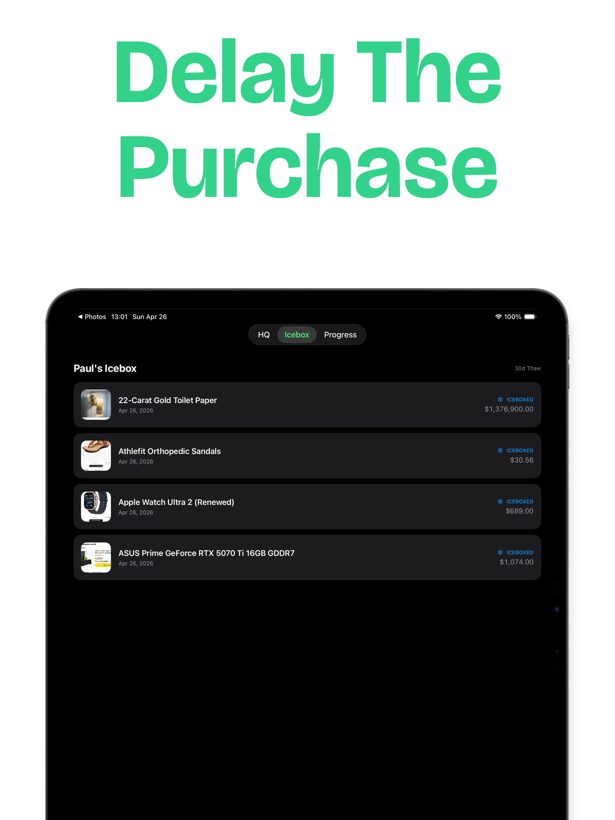 NullSpend: Savings Tracker