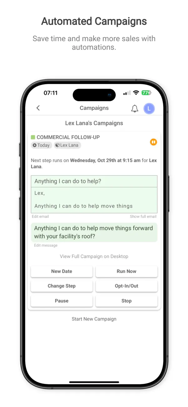 Screenshot #3 pour ProLine App