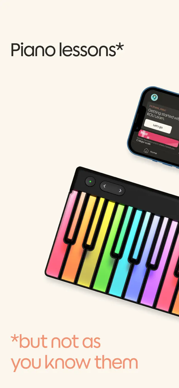 Screenshot #1 pour ROLI Learn: Piano Lessons