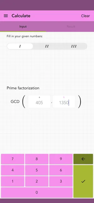 Greatest Common Divisor PRO screenshot 1