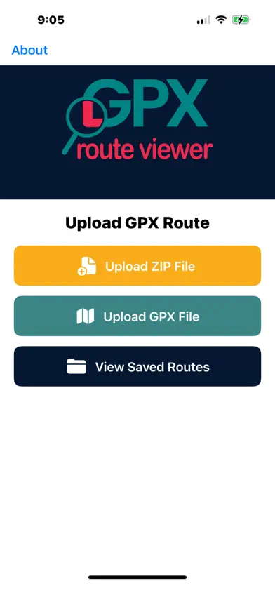 GPX Route Viewer screenshot 1