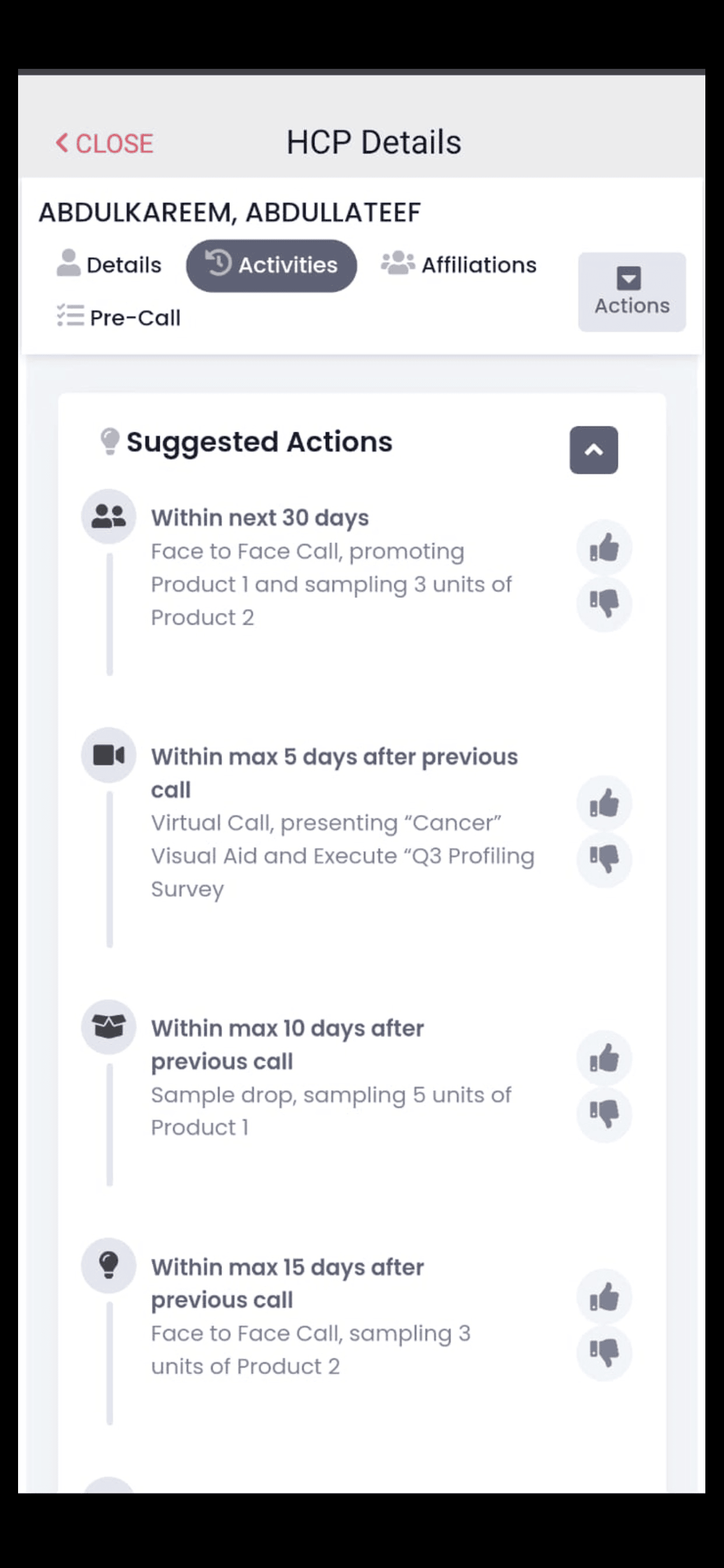 CloseUpCRM screenshot 4