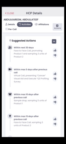 CloseUpCRM screenshot