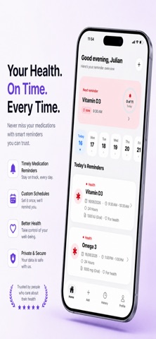 Reminders & Med Tracker - Dant Screenshot 3 of 5