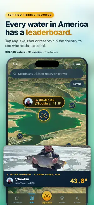 Fish Club - Fishing Records screenshot 1