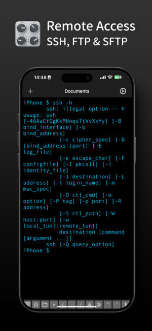 ‎OpenTerm Screenshot