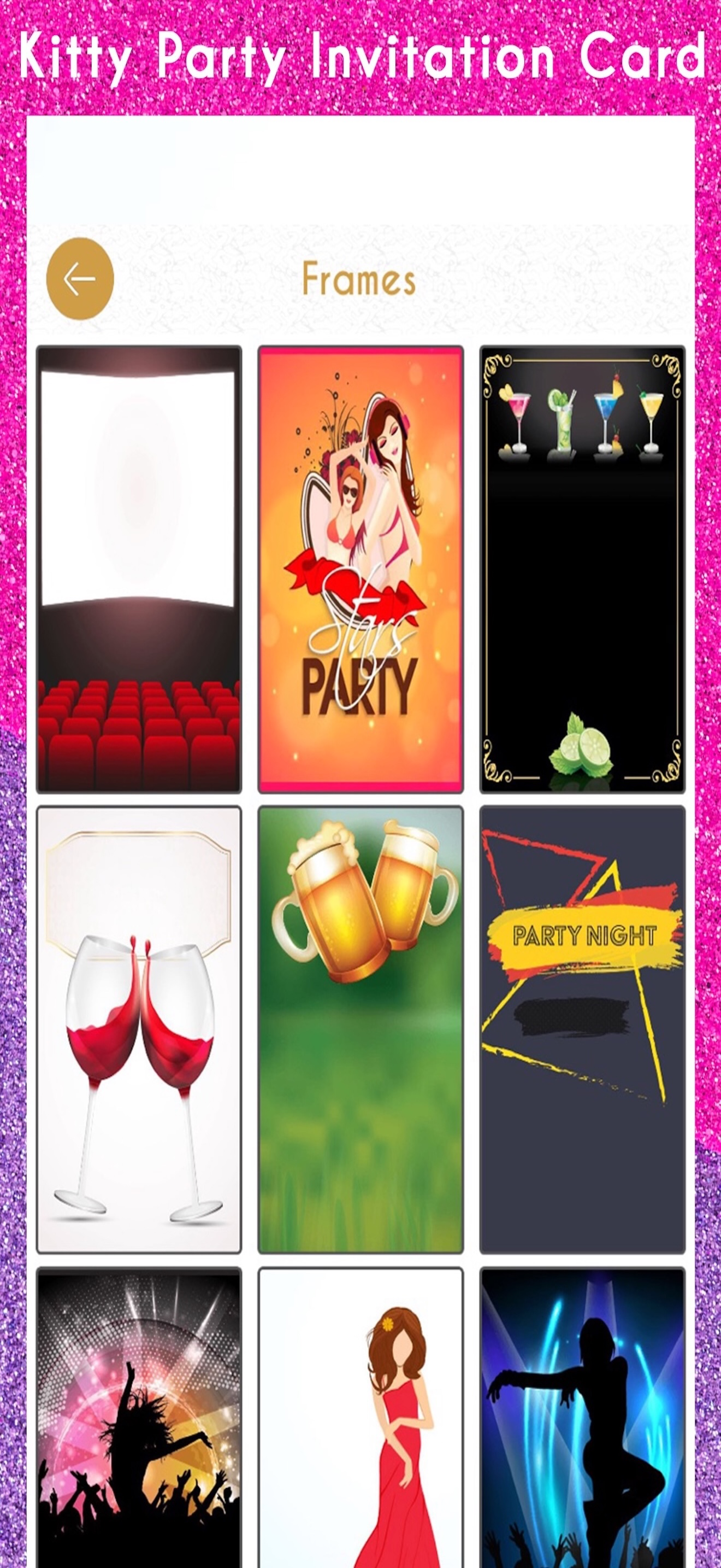 Kitty Party Invitation Card HD