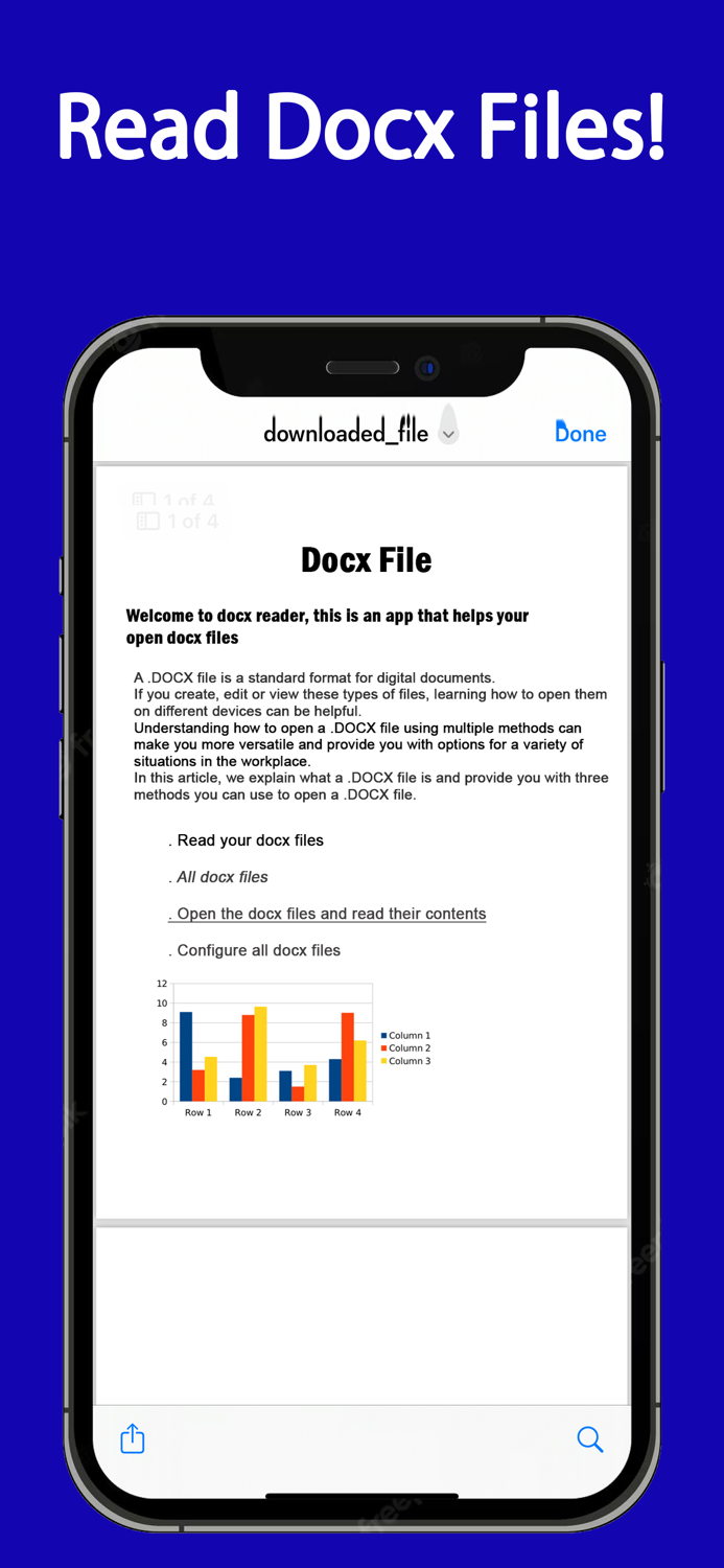 DOCX Reader To PDF Converter