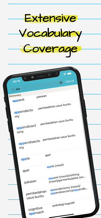 Indonesian English Dictionary* Screenshot 1 of 6