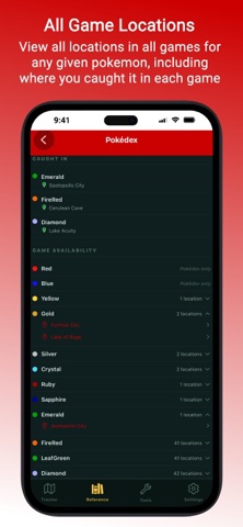 RouteDex: Game Tracker & Guide Screenshot 4 of 10